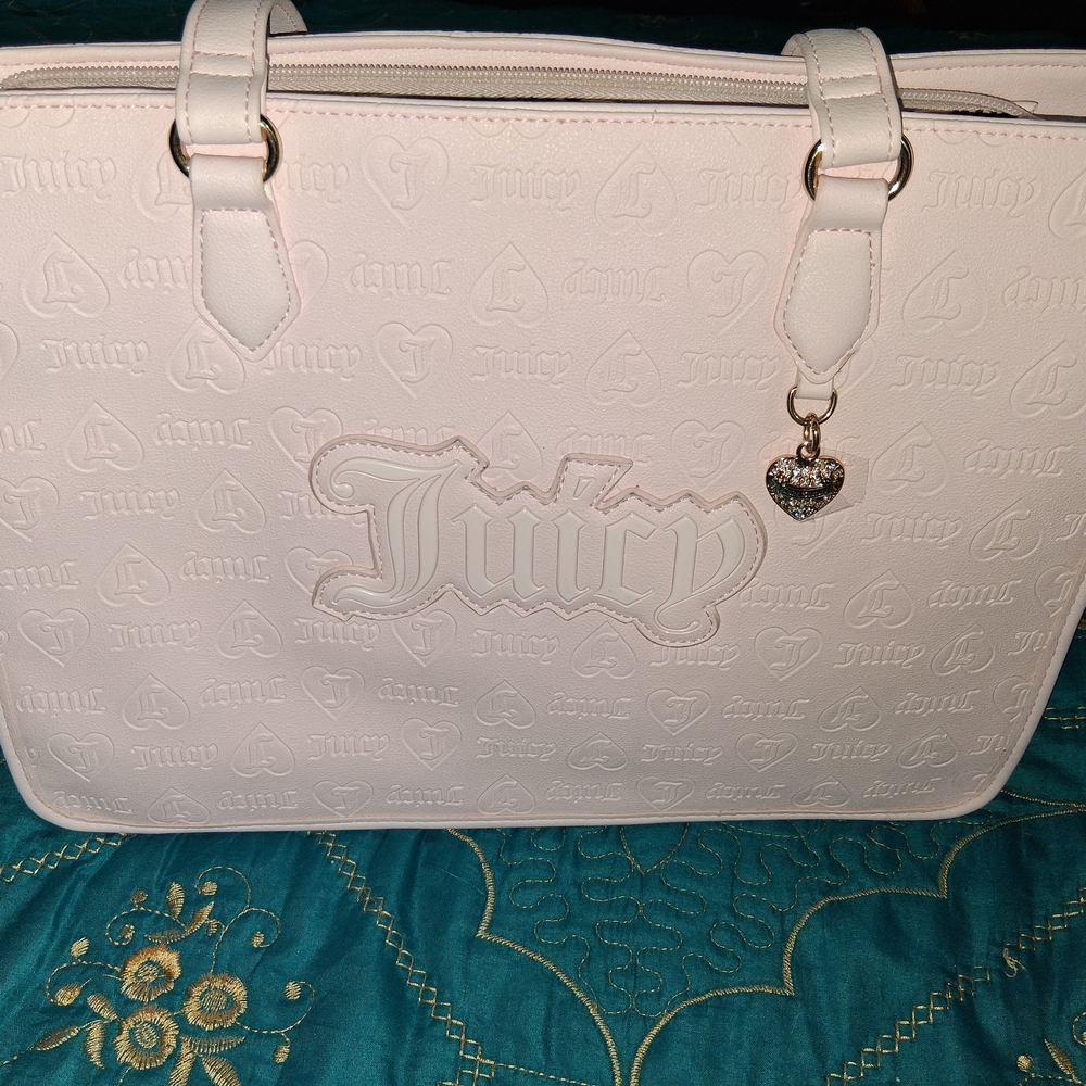 Juicy Couture Pink Tote Bag with Signature Style